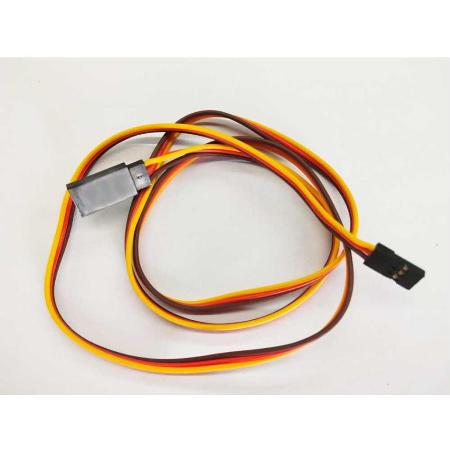 MaxPro Prolunga servo JR 60cm 22AWG (3x0,325 mmq) flat